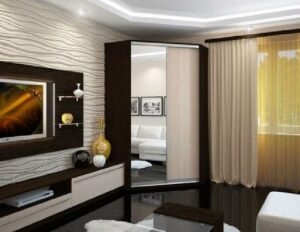 Встроенные шкафы купе — экономим пространство