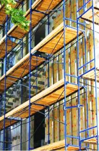 Строительные леса из дерева своими руками