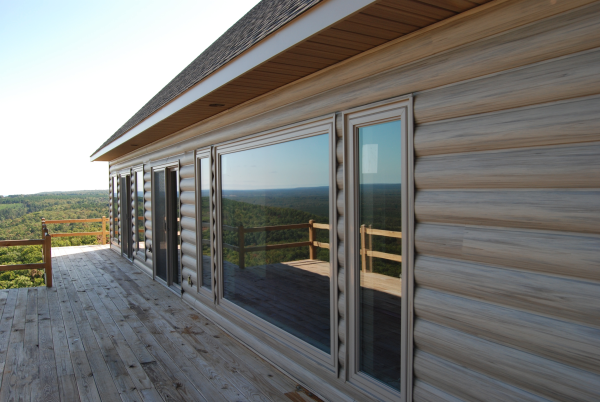 Как фасад обшить с помощью блок хауса?