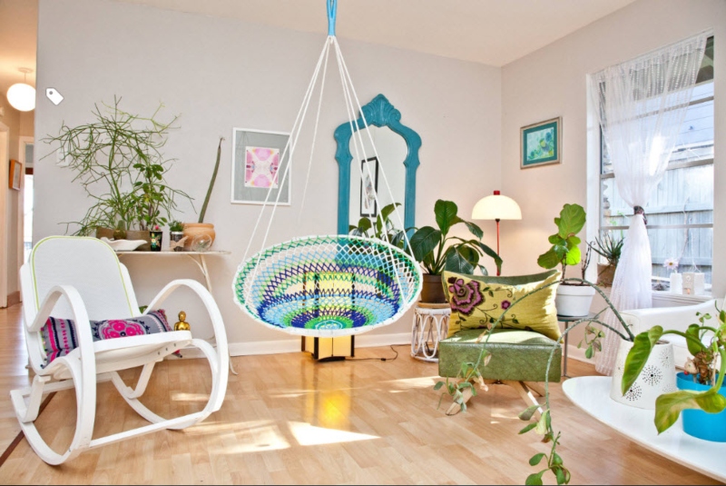 Гостиная без дивана: 8 отличных альтернатив дивану