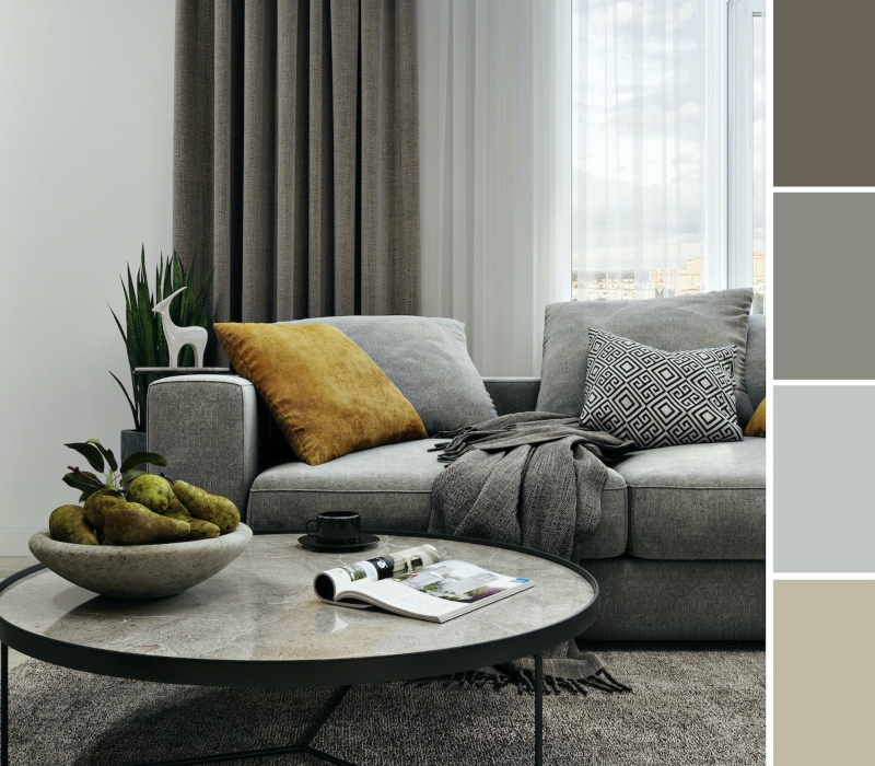 Как правильно подобрать цвет штор: 6 советов от профессионалов