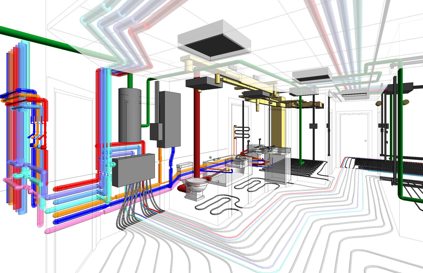 Из чего состоит система отопления