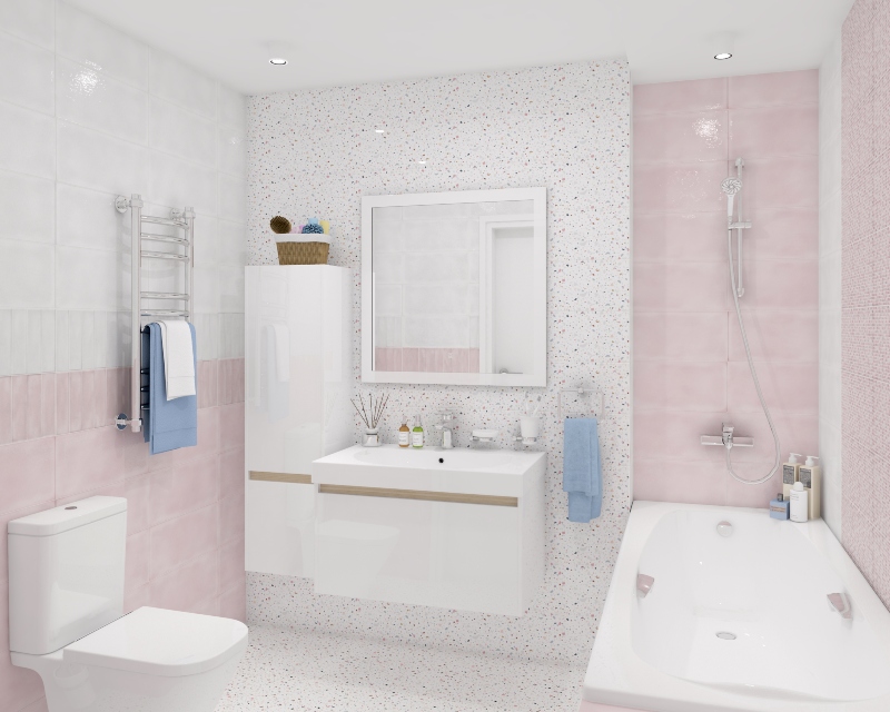 Как правильно распланировать ванную комнату совмещенную с туалетом