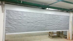 Конструкция и принцип работы противопожарных штор