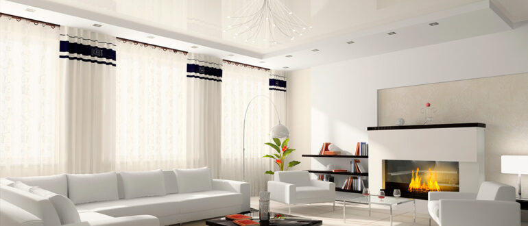 Какой цвет натяжного потолка выбрать?