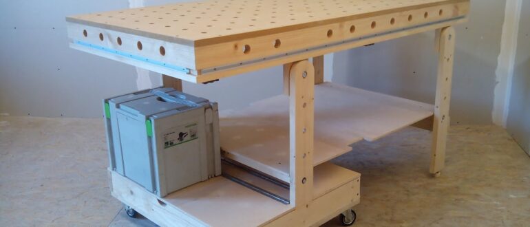 Мужчинам – лучшее: нюансы выбора слесарного верстака