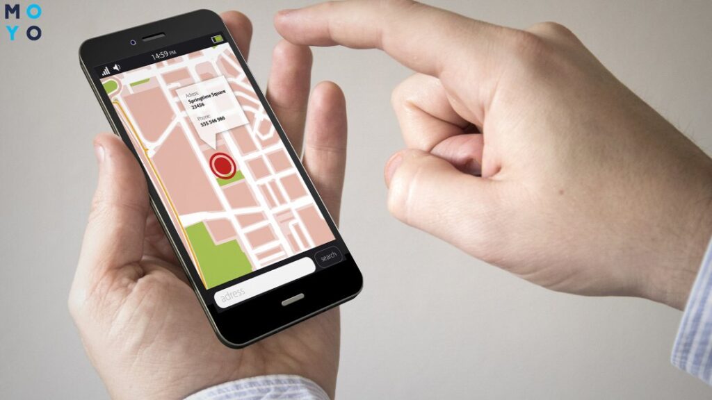 Местоположение по номеру телефона