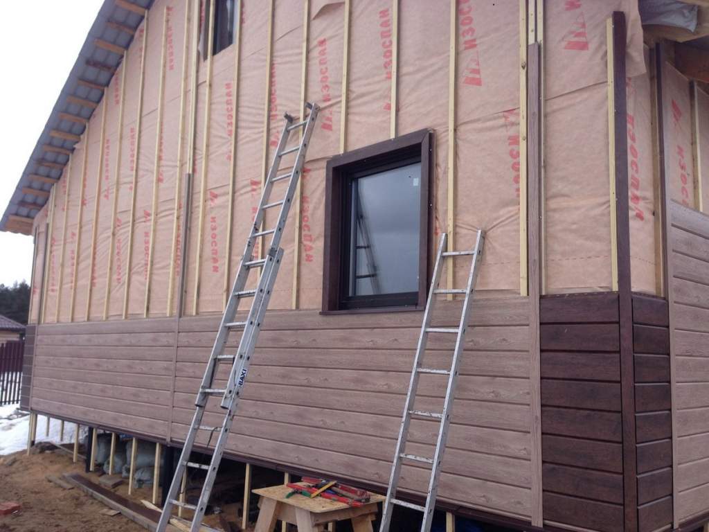 Сайдинг под брус