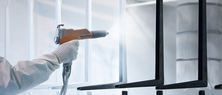 Порошковая окраска металлических изделий