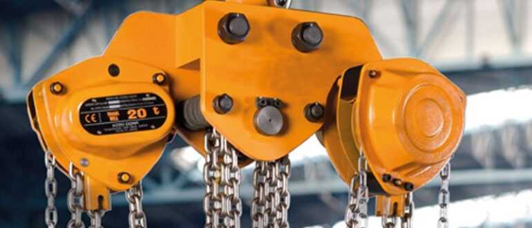 Ручные тали на 3 тонны — сфера применения