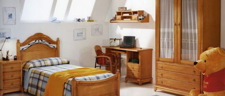 Экологичная детская мебель из массива сосны — преимущества