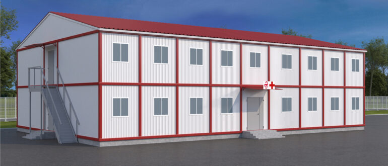 Модульные здания заводской готовности- характеристики