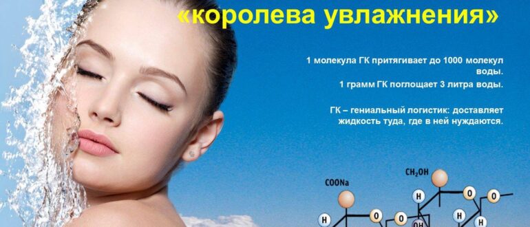 Гиалуроновая кислота — назначение и формы