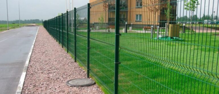 3д заборы в ПВХ – свойства и преимущества