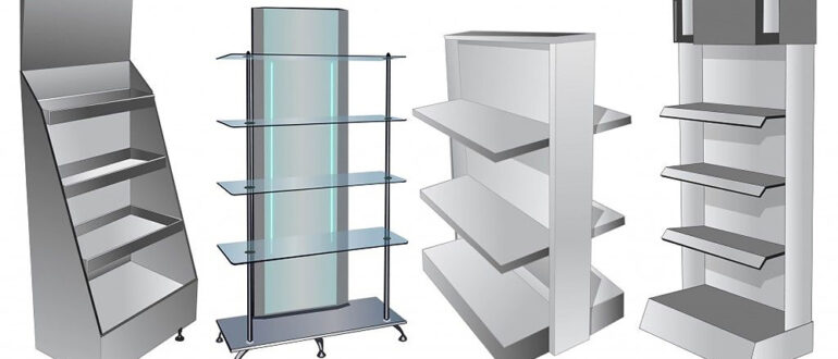 Торговая мебель — основные виды , критерии выбора