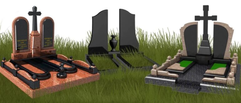 Памятники на могилу — разновидности и критерии выбора