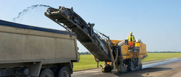 Фрезерование асфальта: особенности и виды