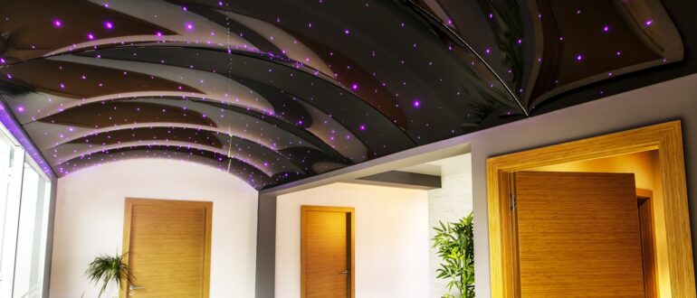 Натяжные потолки и их средняя стоимость