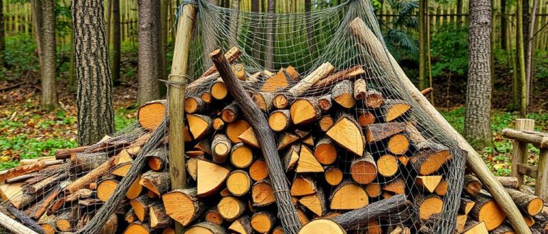 Дрова в сетках: Удобство, качество и секреты выбора