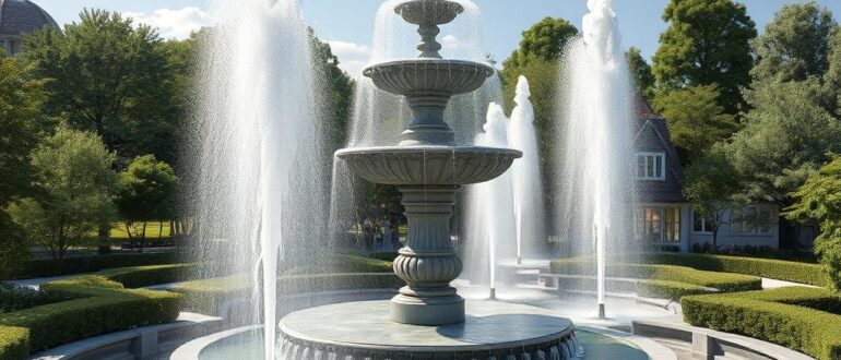 Искусство воды: как дизайн и визуализация фонтанов меняют пространство