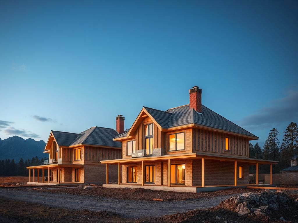 Строительство домов из арболита: почему этот материал привлекает всё больше строителей