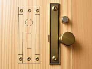 Шаблон для врезки дверных замков: как выбрать и использовать правильно