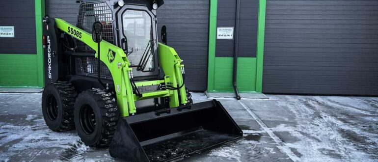 Мини-погрузчик SMK SS085 – технические параметры и эксплуатационные нюансы