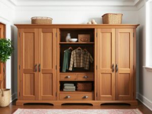 Шкаф из массива дуба: выбираем надежного друга на долгие годы