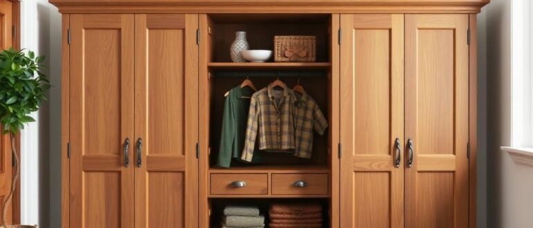 Шкаф из массива дуба: выбираем надежного друга на долгие годы