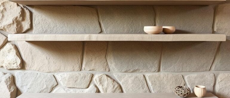 Полки из камня: прочность, стиль и как сделать всё правильно