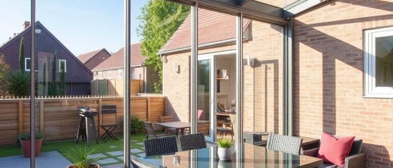 Безрамное остекление террасы: как открыть взгляд на улицу, не теряя уюта