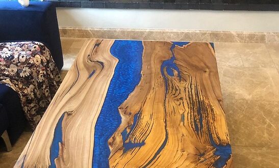 Как сделать стол из эпоксидной смолы своими руками: пошаговая инструкция