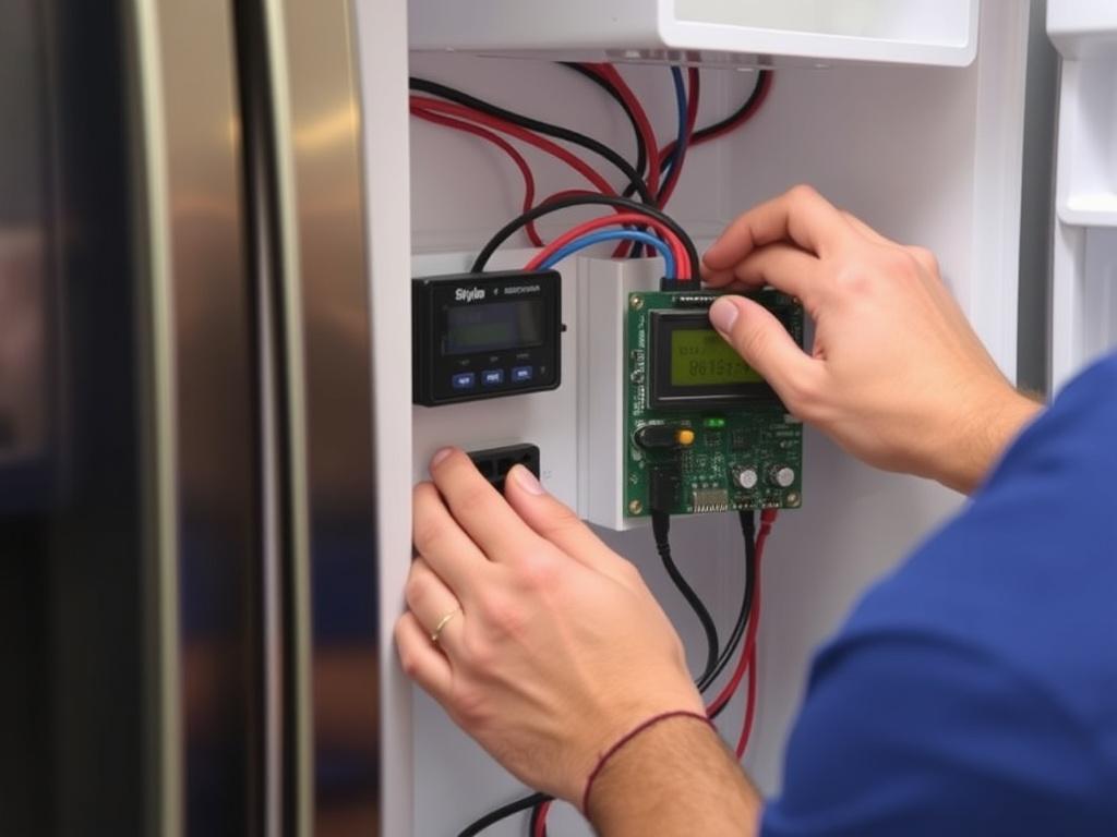 Diagnosis of the refrigerator's electronic module Diagnosis of the refrigerator's electronic moduleфото