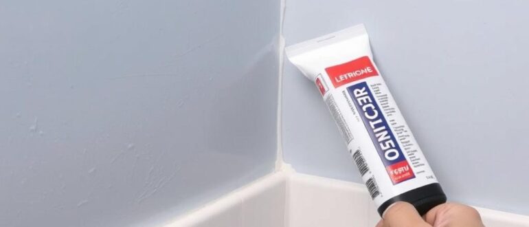 Как заменить герметик в ванной: пошаговая инструкция