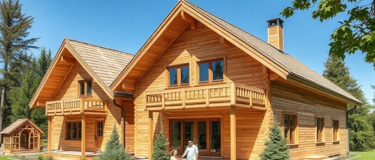 Дома из клееного бруса: тёплый, точный и надёжный — что нужно знать перед строительством