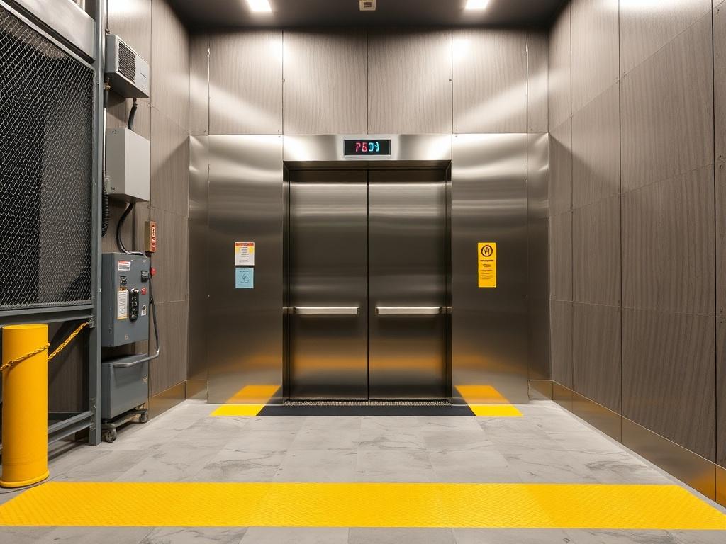 use of the freight elevatorфото
