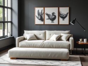 Прямой диван: простой выбор для сложной жизни