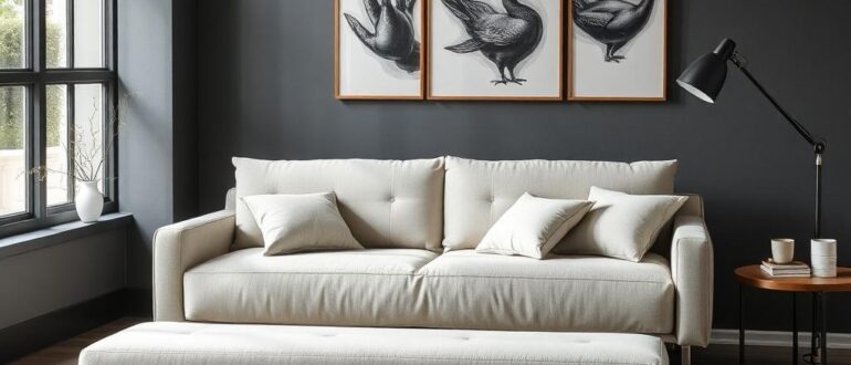 Прямой диван: простой выбор для сложной жизни