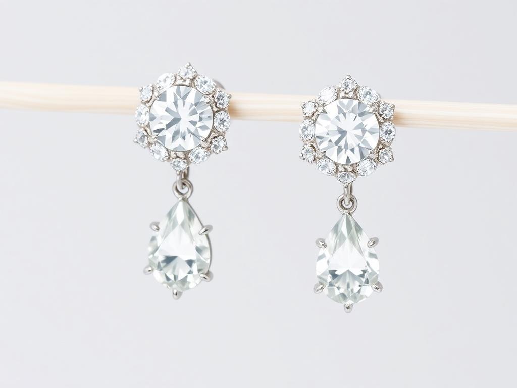 diamond earrings diamond earringsфото