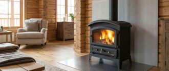 Правильная огнезащита деревянного дома: как безопасно установить печь-камин