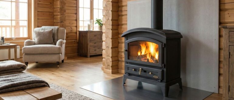 Правильная огнезащита деревянного дома: как безопасно установить печь-камин