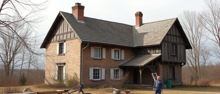 Реконструкция старого дома: как усилить фундамент и перекрытия