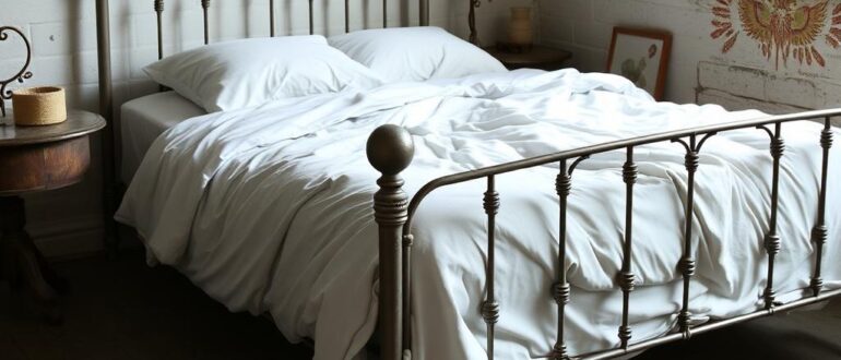 Почему металлические кровати надежнее деревянных в условиях стройки