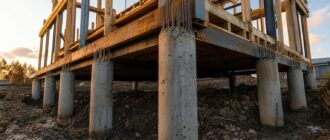 Расчет количества ЖБ свай для фундамента частного дома