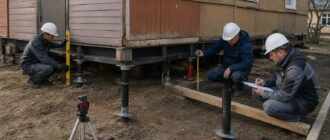 Реконструкция фундамента на винтовых сваях: что проверить до подъема дома